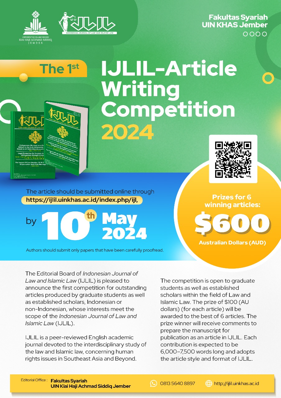 The 1st IJLILArticle Writing Competition 2024 Indonesian Journal of